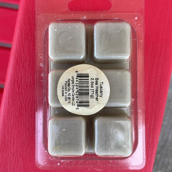 Tuscany Candle Sea Heather Wax Melts NEW Discontinued scent Beach Ocean Gray HTF - Picture 2 of 3